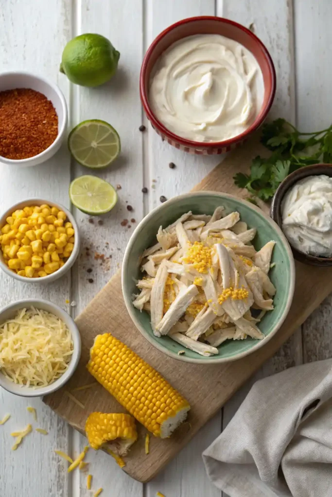 mexican street corn chicken bake recipe