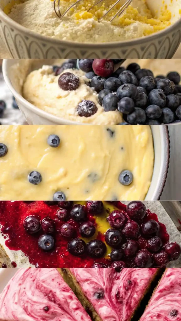 Step-by-Step Guide to Make Lemon Blueberry Olive Oil Cake