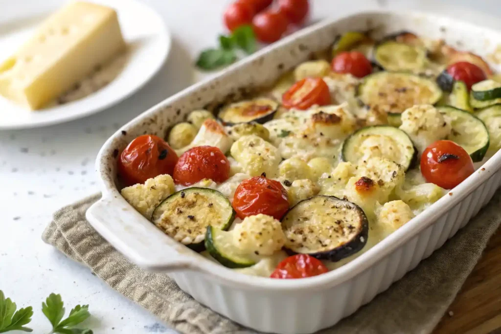 Boursin Vegetable Bake