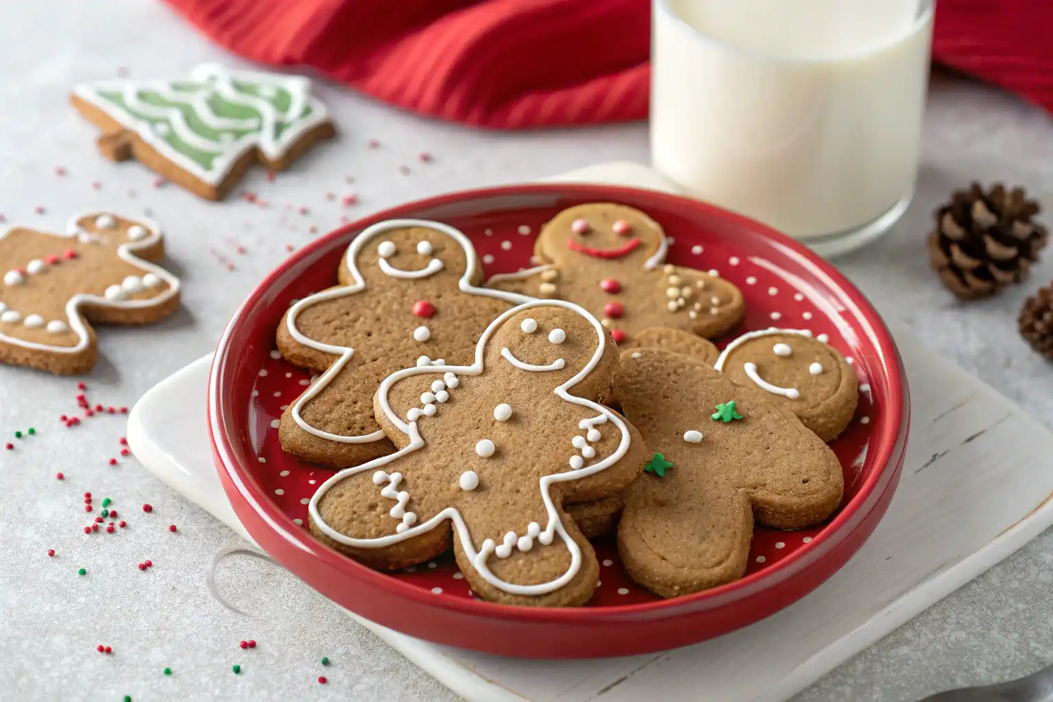 Soft & Chewy Gingerbread Men Cookies